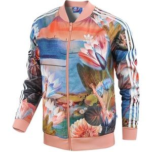 Adidas Floral Track Jacket